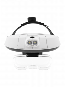 Лупа налобная увеличительная с подсветкой Орбита OT-INL09